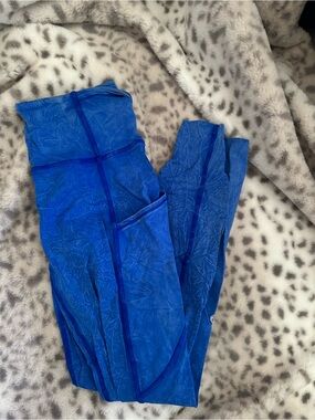 lululemon athletica Electric Blue High-Rise Leggings